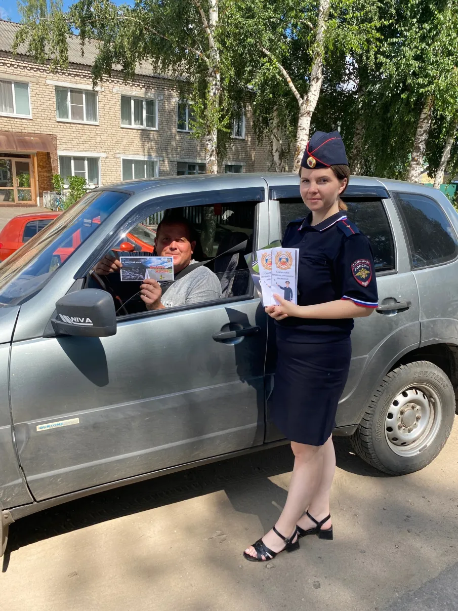 В Пильне автоинспекторы разъяснили водителям опасность выезда на полосу встречного движения