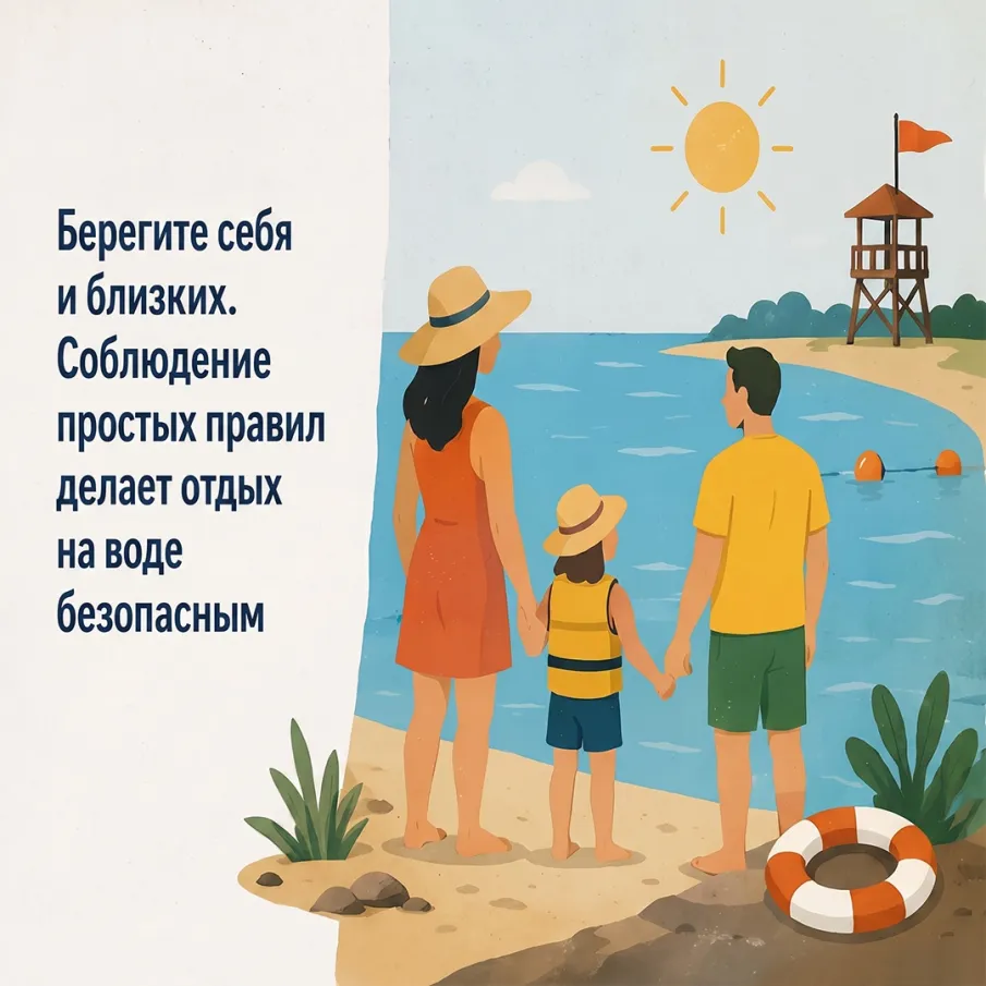 ГУ МЧС России по Нижегородской области напоминает основные правила безопасности на водоёмах