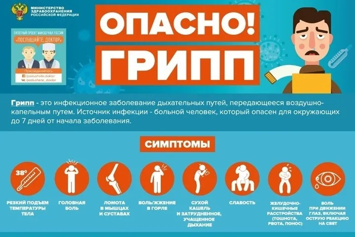 Сезон гриппа 2025/2026: новые рекомендации Минздрава и Всемирной организации здравоохранения по вакцинации