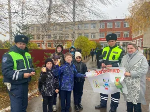 Месячник по безопасности дорожного движения «Засветись» проходит в Пильнинском округе
