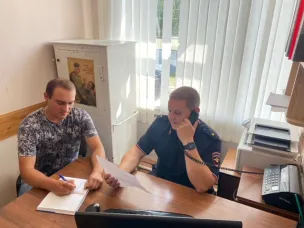 На связи с населением: полицейские информировали граждан о том, как действуют мошенники