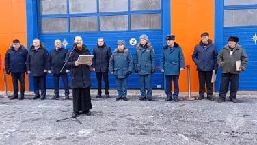 Торжественное открытие новой пожарно-спасательной части в Пильне