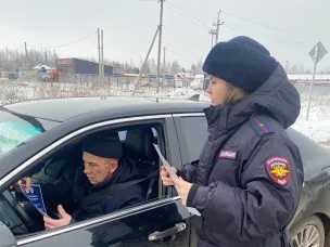 Акция "Зимняя дорога"