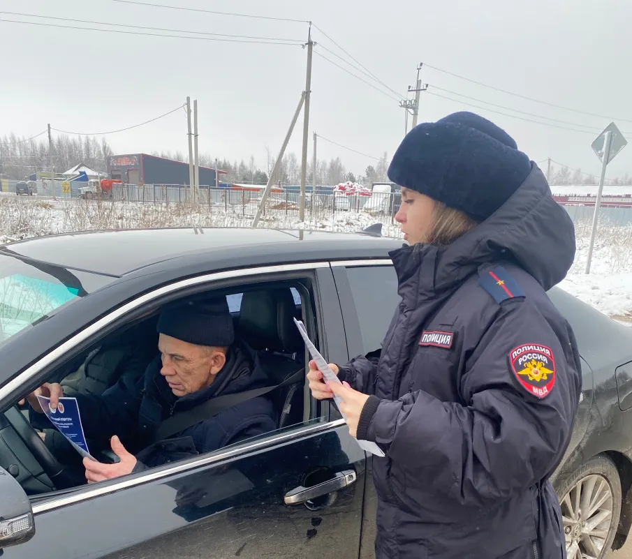 Акция "Зимняя дорога"