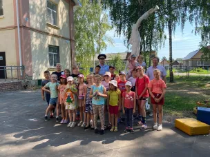 Пильнинские полицейские присоединились к акции «Зарядка со стражем порядка»