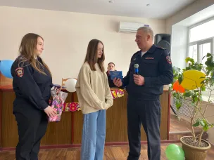 В преддверии 8 марта в пильнинском отделе полиции состоялось торжественное вручение паспорта