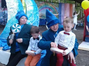 День защиты детей прошел в парке 40 лет Октября в поселке Пильна.