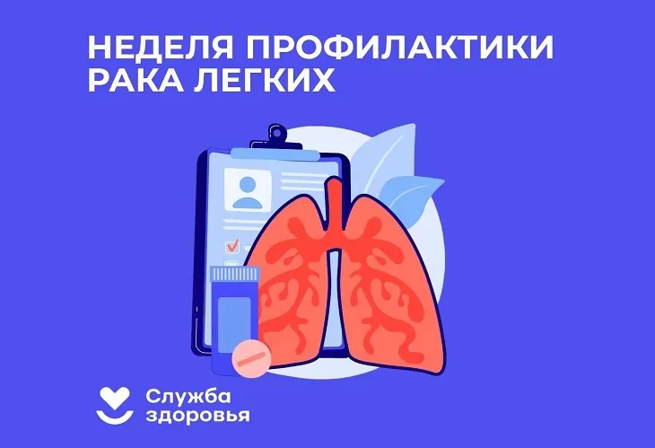 Неделя профилактики рака легких 3-9 ноября 2025 года
