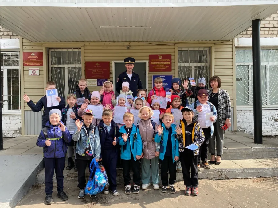 Пильнинские школьники побывали в гостях у Госавтоинспекции