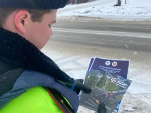 В р.п. Пильна  работники МО МВД России "Пильнинский" провели информационно - пропагандистскую  акцию  «Безопасная скорость».